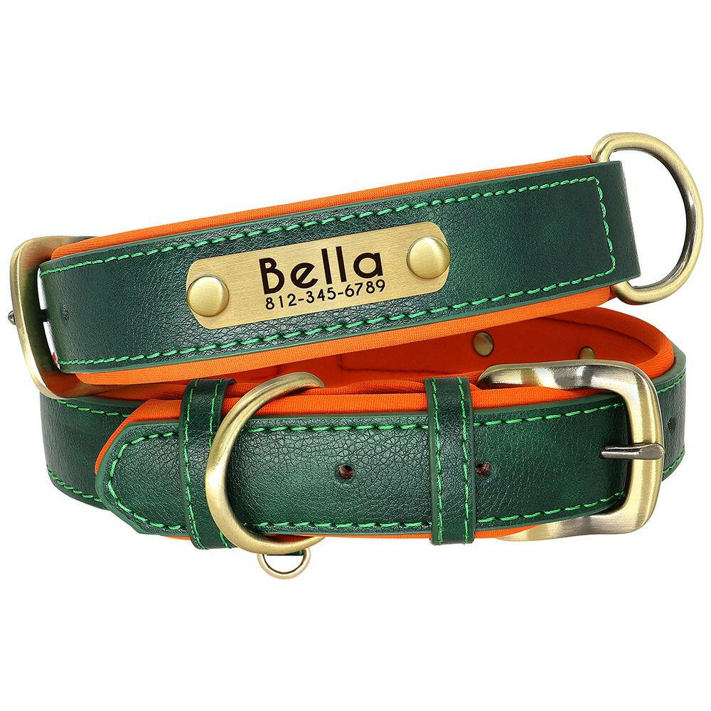Collar de Cuero Personalizado