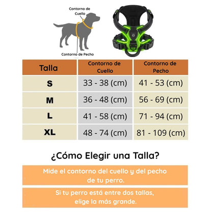 Arnés LED para Perros