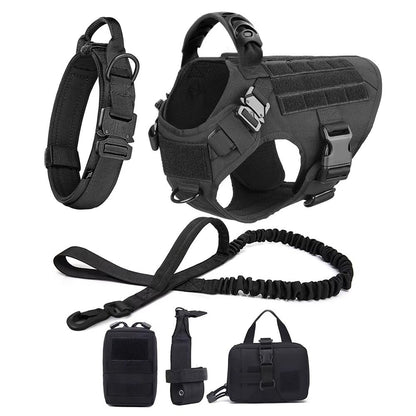 Componentes del kit tactico para perro