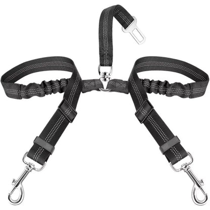 Cinturón de Coche Doble para Perros
