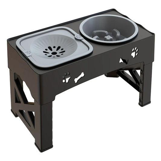 Comedero Doble Elevado para Perro