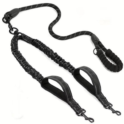 Correa Doble para Pasear 2 Perros