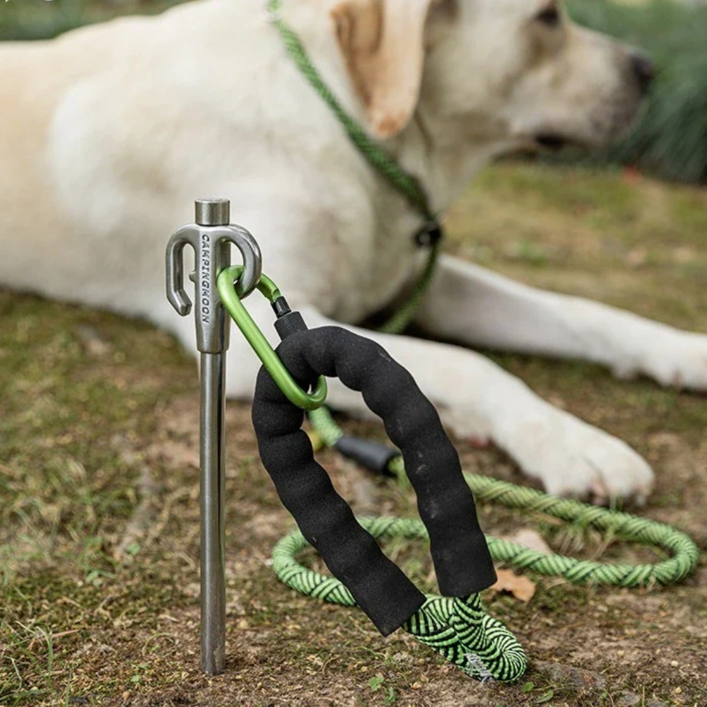 Estaca de Anclaje para Perro CAMPINGMOON