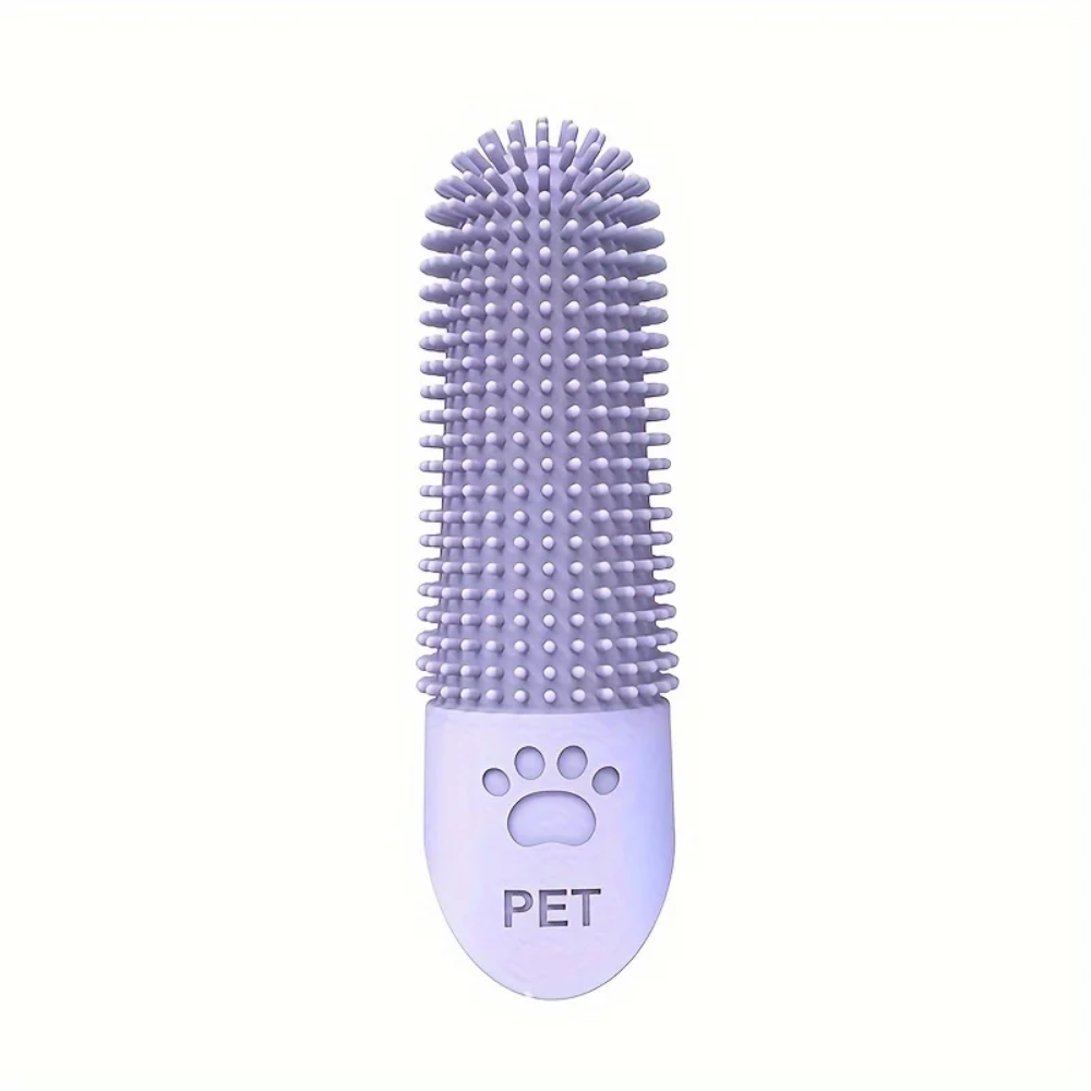 Cepillo de Dientes de Silicona para Perro
