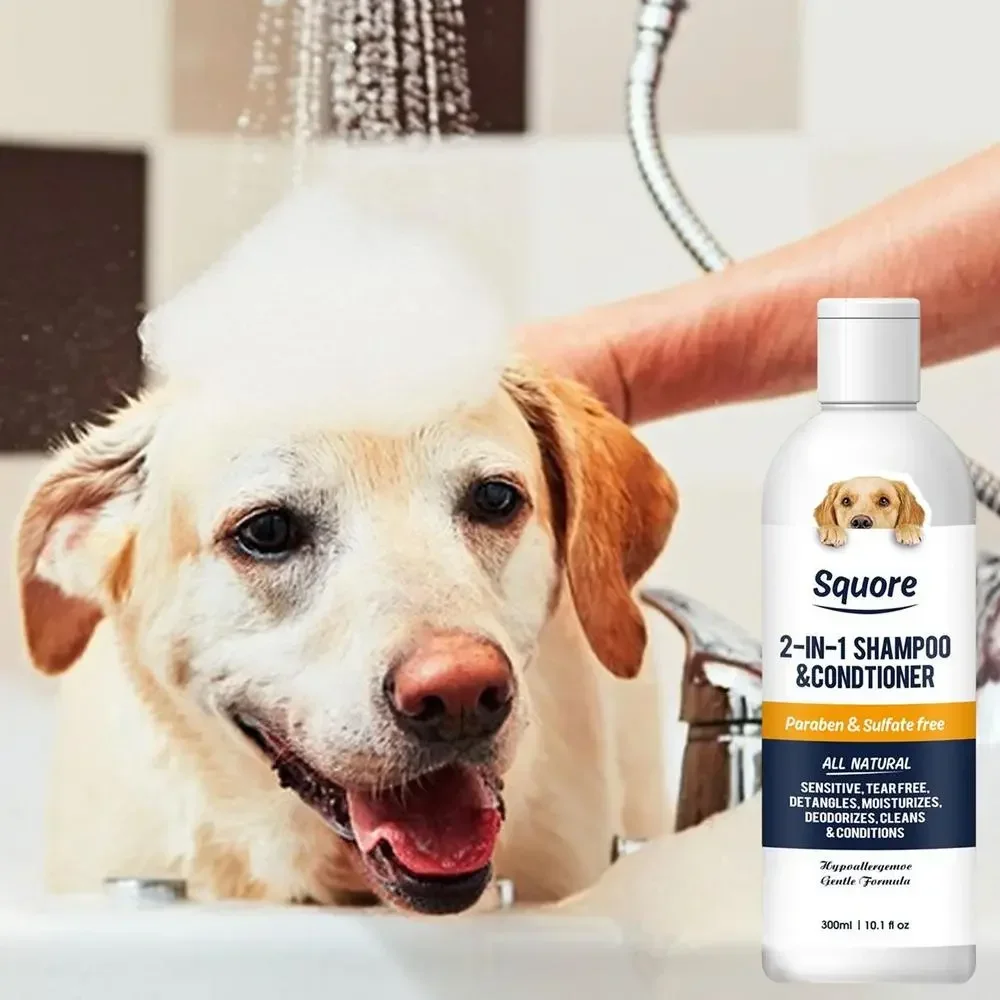 Champú y Acondicionador 2 en 1 para Perros