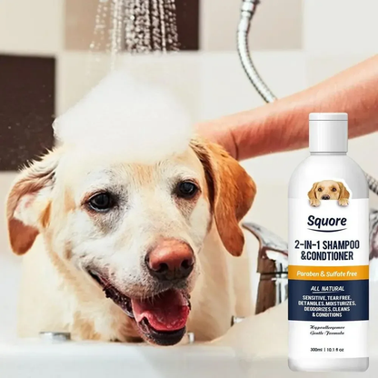 Champú y Acondicionador 2 en 1 para Perros