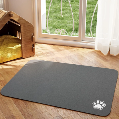 Tamanos disponibles de la esterilla absorbente para comedero de perro
