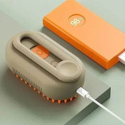 Cepillo de Vapor 3 en 1 para Perro