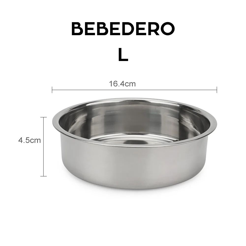 Cuenco de Acero Inoxidable para Perro
