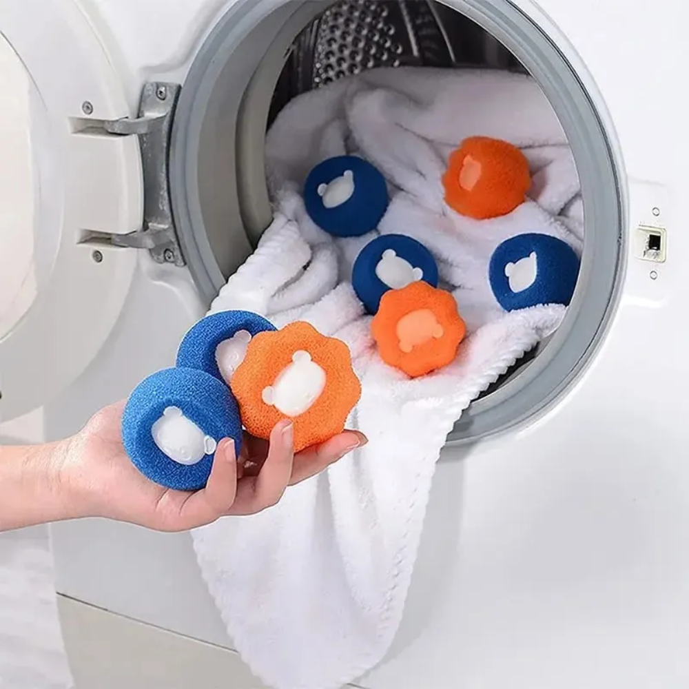 Bolas Quitapelo para Lavadora