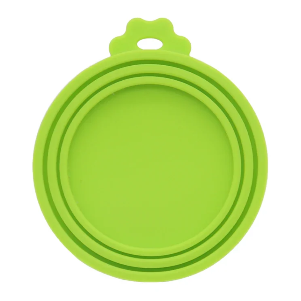 Tamanos disponibles de la tapa de silicona para latas de mascota