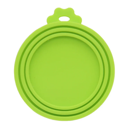 Tamanos disponibles de la tapa de silicona para latas de mascota