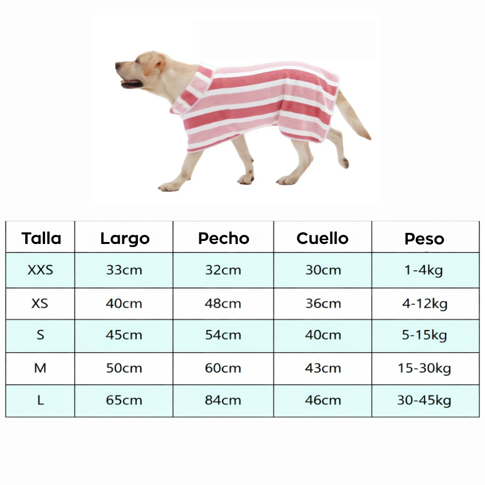 Albornoz para Perro