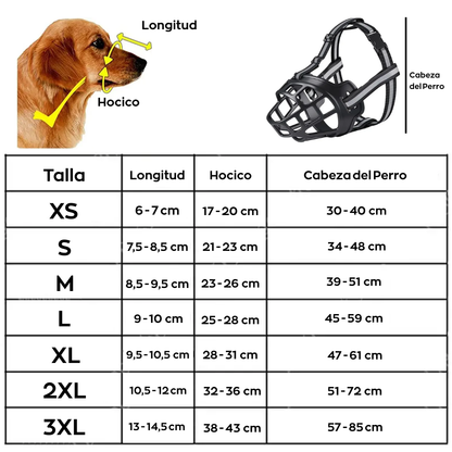 Bozal Ajustable para Perro