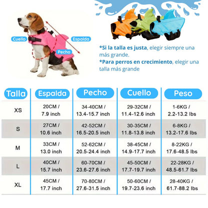 Chaleco Salvavidas de Tiburón