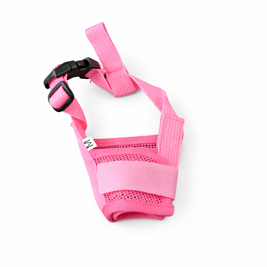 Tamanos disponibles del bozal resistente para perro