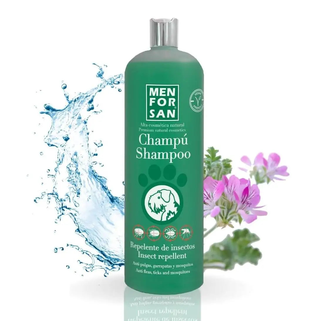 Champú Merforsan Natural Repelente con Citronela para Perros