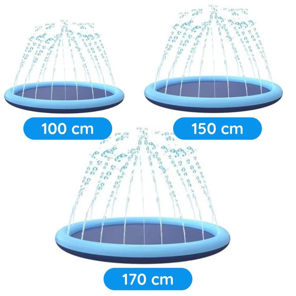 Piscina con Chorros para Perro